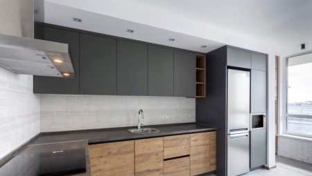 Handleless kitchens: pros and cons, varieties, choices, ideas