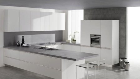 Cuisines avec comptoirs gris
