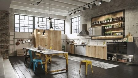 Kitchen interior decoration in a modern style
