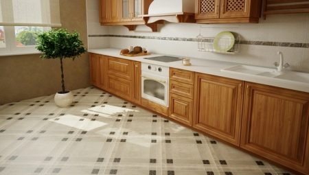 Kitchen floors: types, choices, interesting solutions