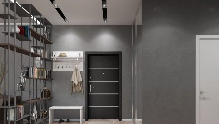 Hallway in the style of minimalism