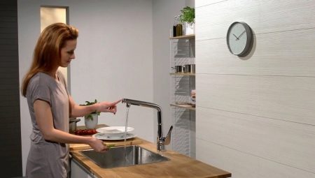 Hansgrohe kitchen faucets: pros and cons, types, choices