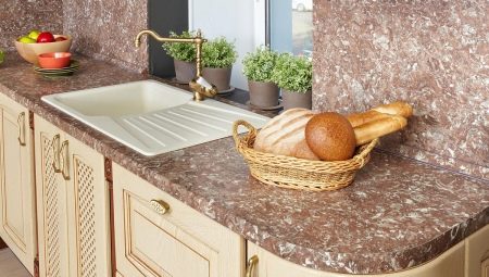 Chipboard countertops for the kitchen: types and choices