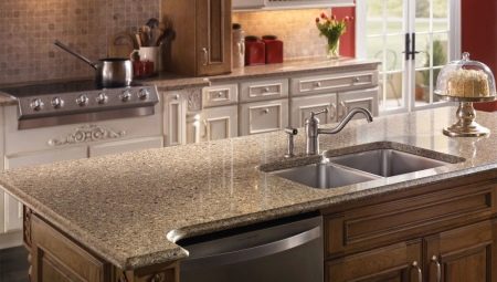 Stone countertops for the kitchen: varieties and recommendations for choosing