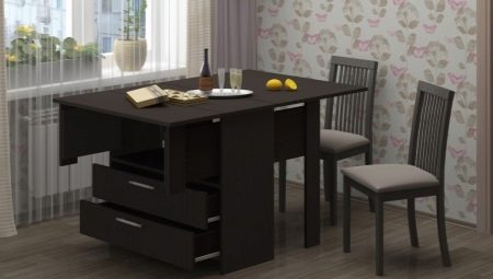 Tables-cabinets for the kitchen: advantages and disadvantages, varieties and tips for choosing