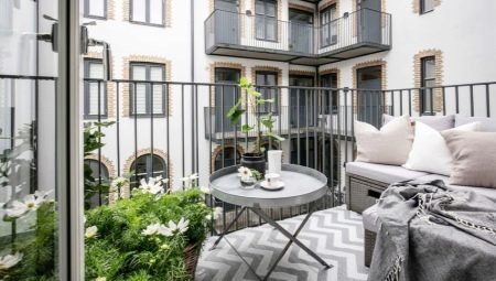 Scandinavian-style balcony: decoration ideas, recommendations for arrangement