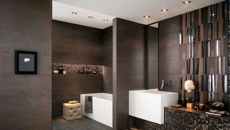 Conception de carrelage de salle de bain