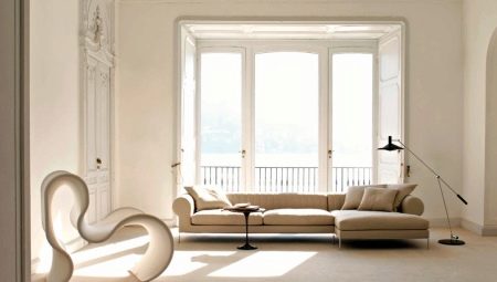 Living room in beige tones: features and design options
