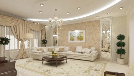 Interesting design options for a hall in a private house