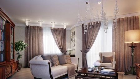 How to choose curtains for the hall?