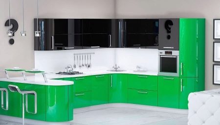Painted facades for the kitchen: features and rules of care