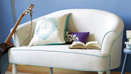 Small sofas for the living room: varieties, choices, examples