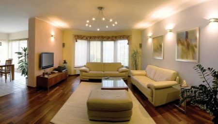 Lighting in the living room: nuances of organization and tips for choosing