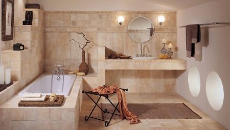 Stone tile for bathroom: pros and cons, types, recommendations for choosing