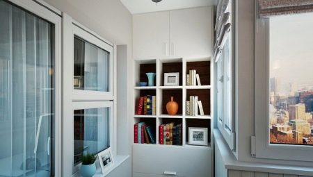 Cabinets on the loggia: types and placement