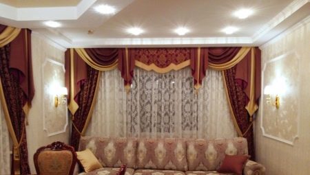 Curtains on grommets in the living room: design options and selection criteria