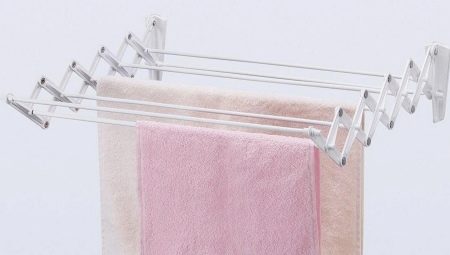 Dryers for clothes on the balcony: varieties, brands, selection, installation