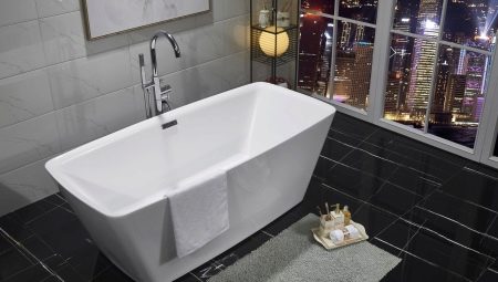 Aquanet bathtubs: features, sizes and tips for choosing