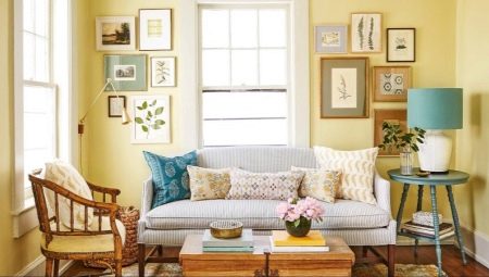 Interior design options for the hall 18 sq. m