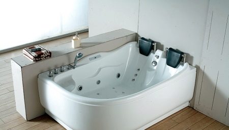 Acrylic whirlpool baths: varieties, choices, nuances of use