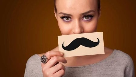What if a girl's mustache grows?