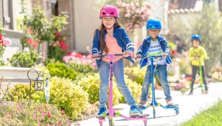 Children's scooters: types, selection and operating rules