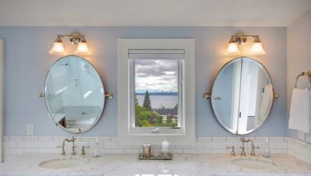 How to choose an oval bathroom mirror?