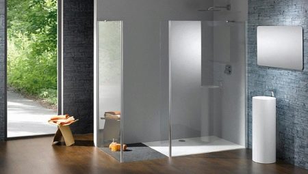Glass shower cabins: varieties, selection criteria and care rules