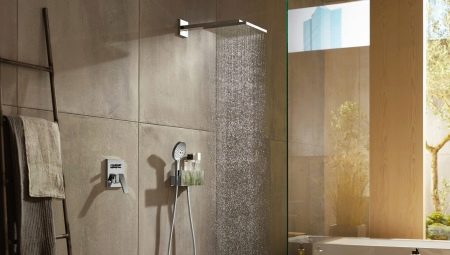 Built-in shower faucets: advantages, disadvantages and selection rules