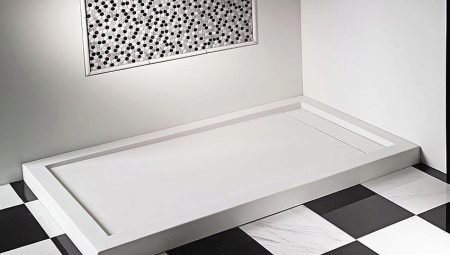Receveurs de douche en pierre : variétés, sélection, entretien