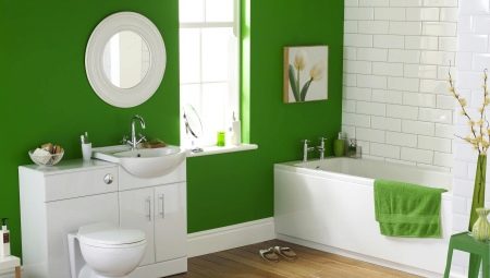 Bathroom paint: varieties, brands, choice