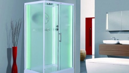 Rectangular shower enclosures with a low base
