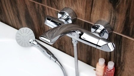 Bath faucets with shower: types, device, brands and selection