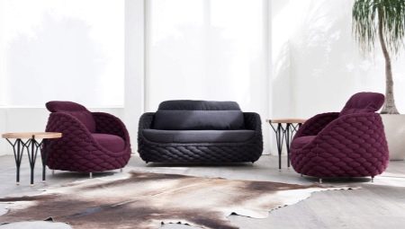 Sofa with armchairs: types and selection of a set