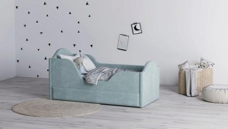 Sofas with sideboards for children from 3 years old