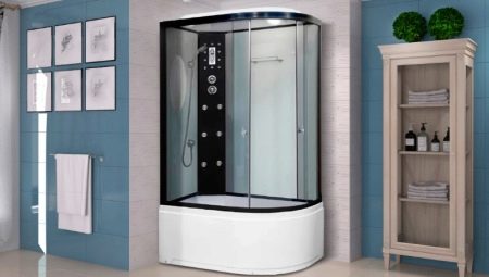 Shower cabins with a depth of 80 cm