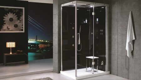Shower cabins with a depth of 90 cm