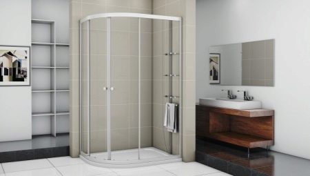 Parois de douche : types et tailles, règles de sélection, avis des fabricants