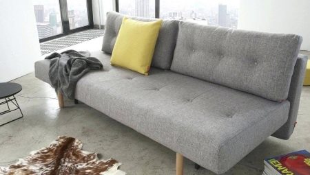 How to choose a sofa bed without armrests?