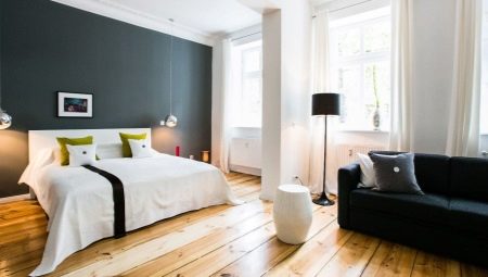 How to place a sofa and a bed in the same room?