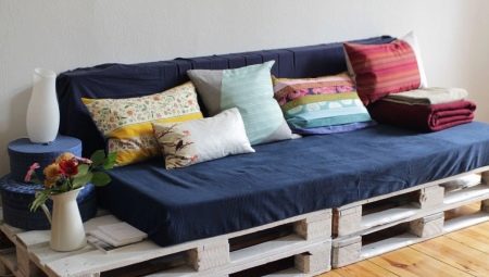 How to make a do-it-yourself pallet sofa?
