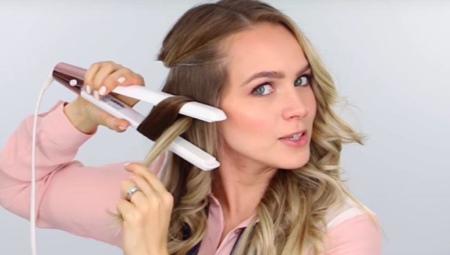 How to make curls on long hair with an iron?