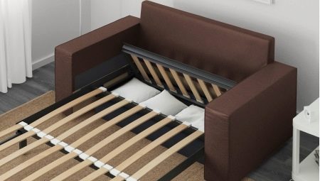 Slats for the sofa: varieties, selection and replacement rules