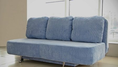 Folding sofas without armrests: types, sizes and selection