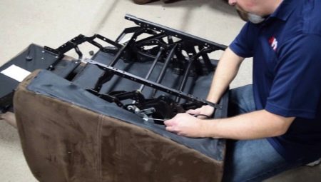 Sofa mechanism repair: preparation, steps and tips