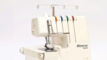 Minerva sewing machines and overlocks: models and operation
