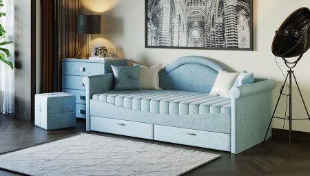 Sofa with a box for linen: recommendations for choosing, types
