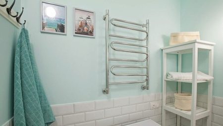 Bathroom racks: types and tips for use
