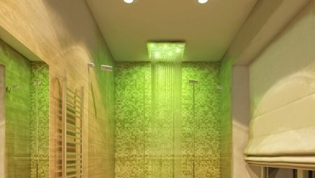 Bathroom rain shower