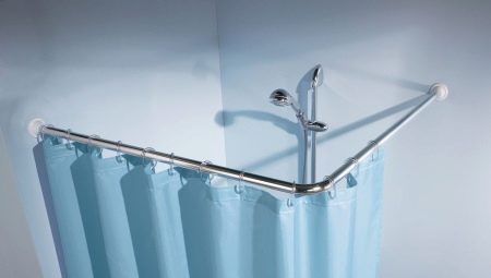 Corner cornices for the bathroom: varieties, brands, selection, installation